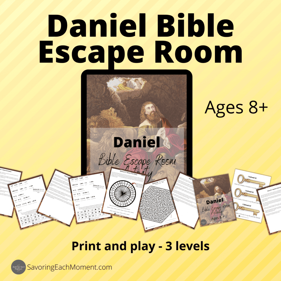 4 Awesome Printable Bible Escape Room Games To Play Savoring Each Moment