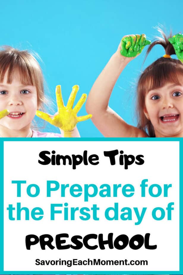 Tips for the First Day of Preschool