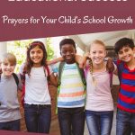 Praying for children in school